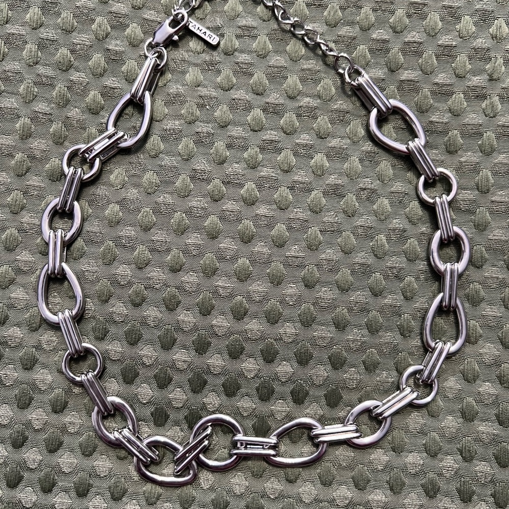 T Tahari Silver Chain Necklace